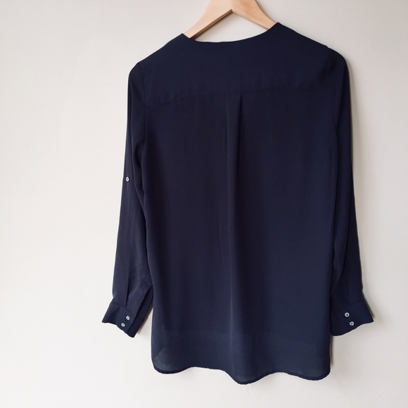 H&M Dark Grey Button Shirt - Picture 5 of 5